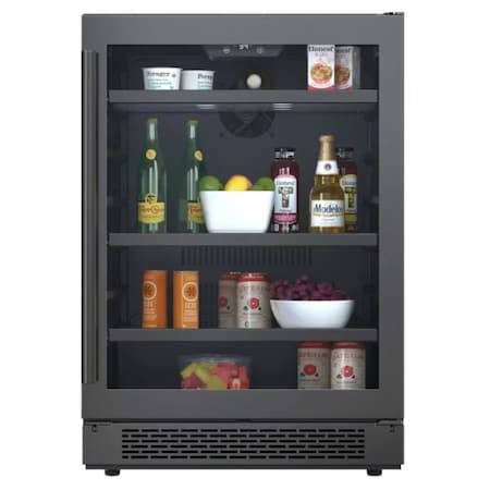 Avallon 24 Inch Wide 140 Can Energy Efficient Beverage Center ABR241BLSS